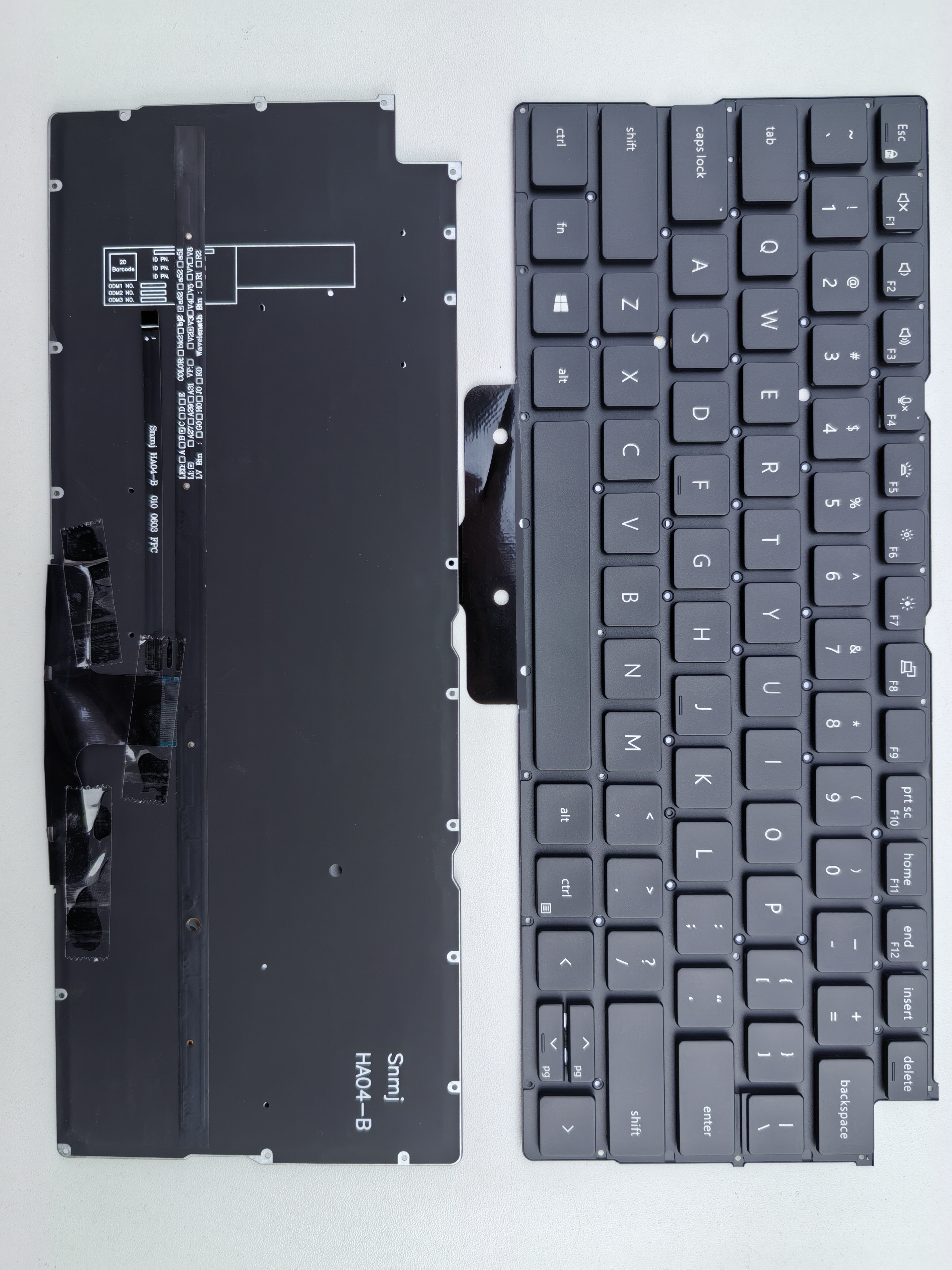 Picture of New Replacement Laptop Keyboard For DELL 9420/9000/9430/9420 2-in-1/9000 2-in-1 BLACK Backlit (OEM) US Layout